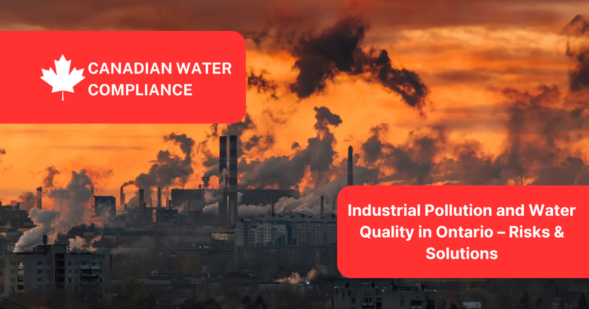 Industrial Pollution and Water Quality in Ontario – Risks & Solutions