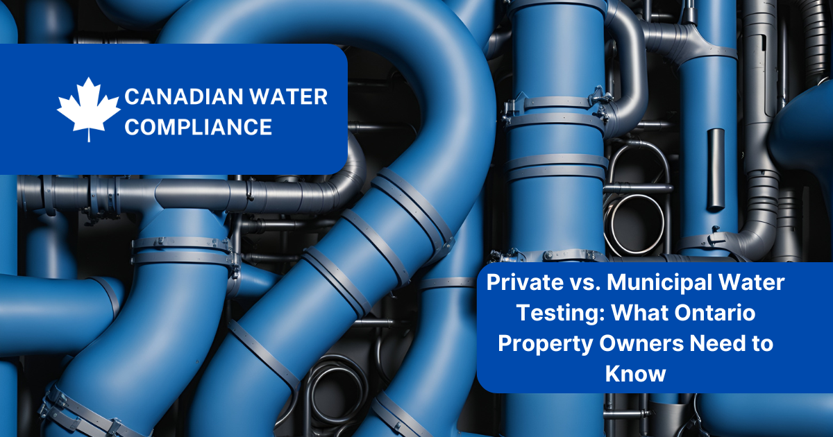 Private vs. Municipal Water Testing: What Ontario Property Owners Need to Know